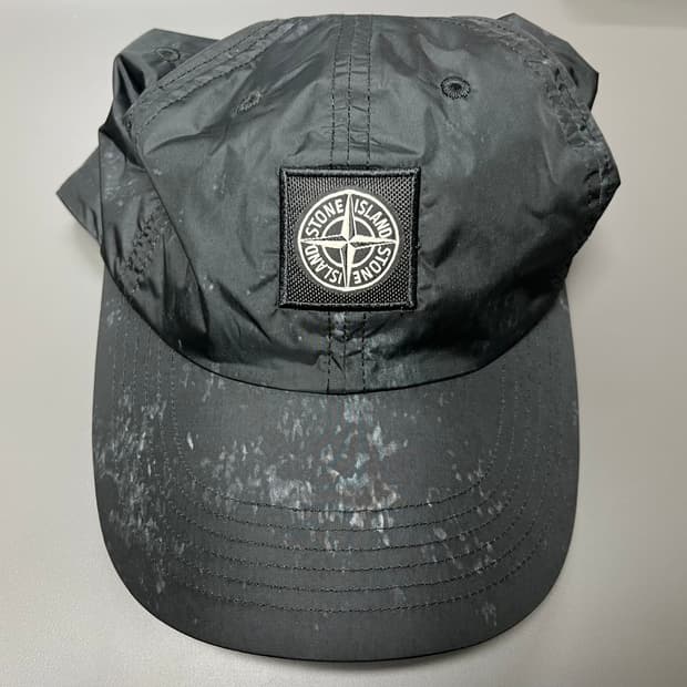 슈프림 스톤아일랜드 페인티드 나일론 볼캡