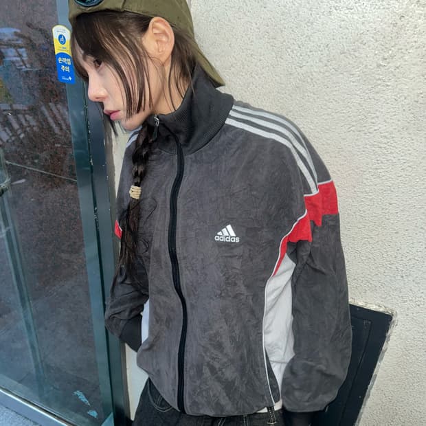 90s ADIDAS 올드스쿨 테리 져지 트랙탑