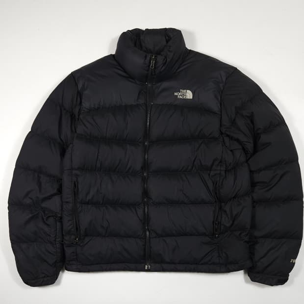 노스페이스 700 눕시 패딩 블랙