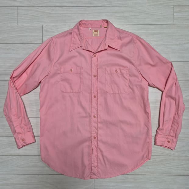 LVC 리바이스빈티지클로딩 핑크 셔츠 판매