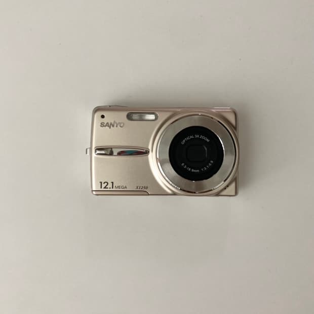 희귀 ! 산요 DSC-X1250 빈티지디카 디카