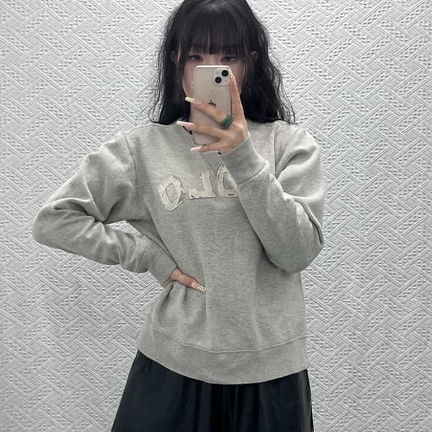 폴로 랄프로렌 빈티지 그런지 디스트로이드 로고 맨투맨 L C09990