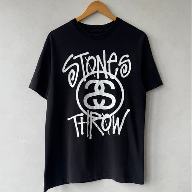 00s 스투시 x Stones Throw 티셔츠