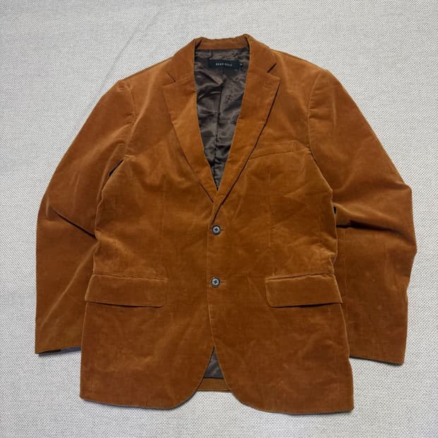 빈폴 브라운 코듀로이 블레이저