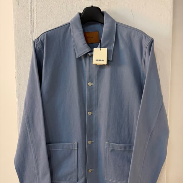 산드로 캔버스 워크 자켓 