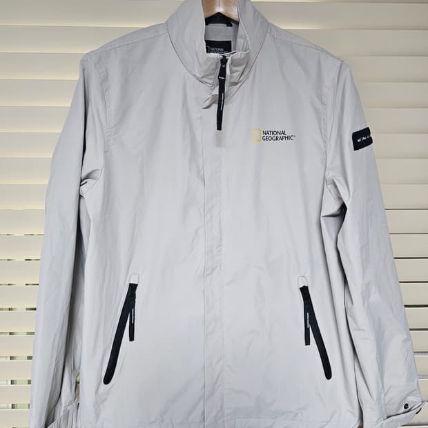 내셔널지오그래픽 바람막이 자켓 아이보리 L(100)