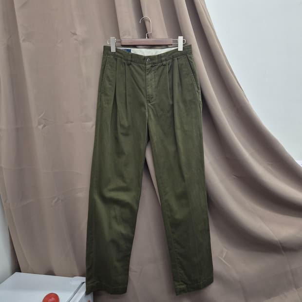 폴로 랄프로렌 리버스 플리츠 프로스펙트 팬츠 32