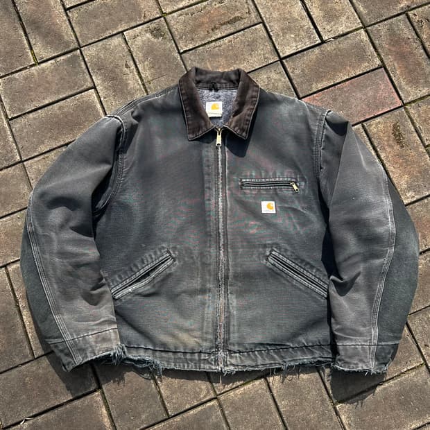 칼하트 00s 디트로이트 자켓 블랙