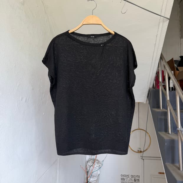 빈티지 시스루 여름 니트