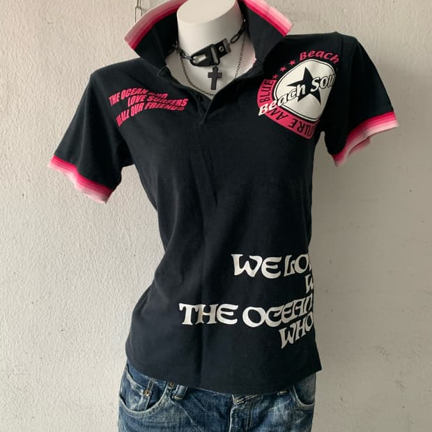 BEACH SOUND polo top