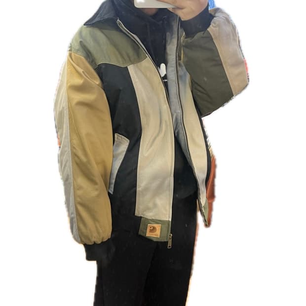 carhartt 패치워크 자켓