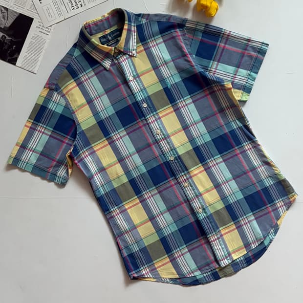 Polo 폴로랄프로렌 마드라스 체크 셔츠