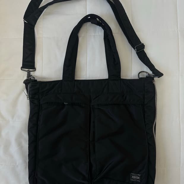 포터 2way 투웨이 탱커 토트백