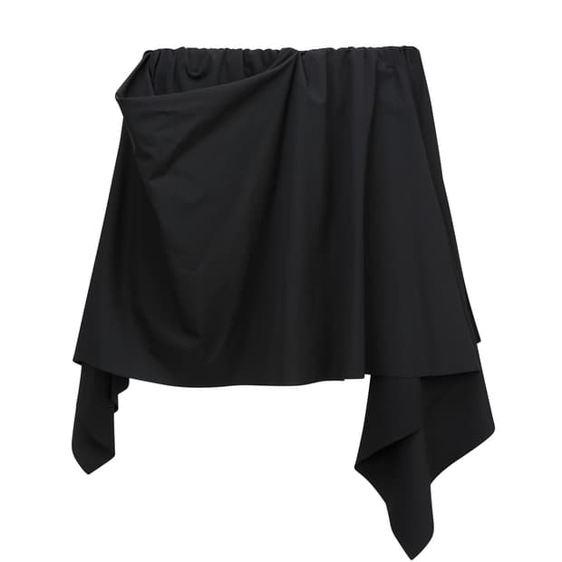 나체 Nache FLOW DRAPING SHORTS 1