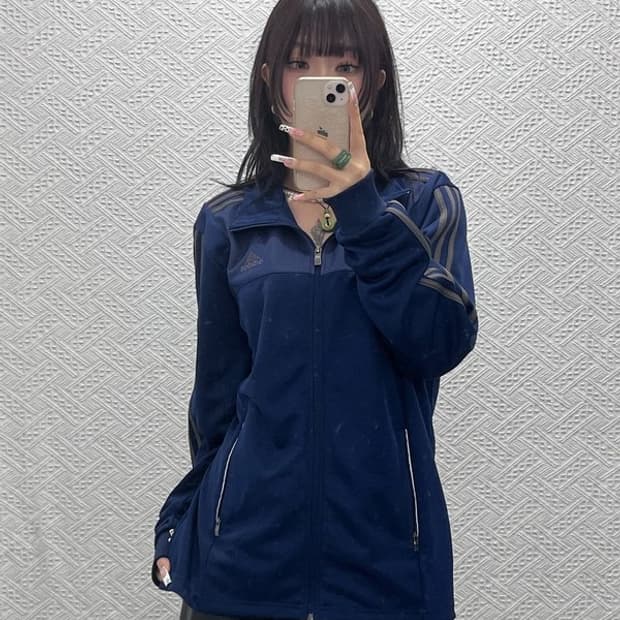 아디다스 올드스쿨 빈티지 테크웨어 져지 집업 105 C11173