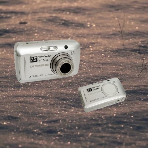 저화소!) 올림푸스 스타일러스 u-500 Stylus 빈티지 디카