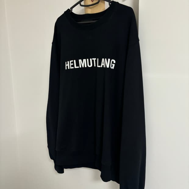 헬무트랭 코어 크루넥 맨투맨