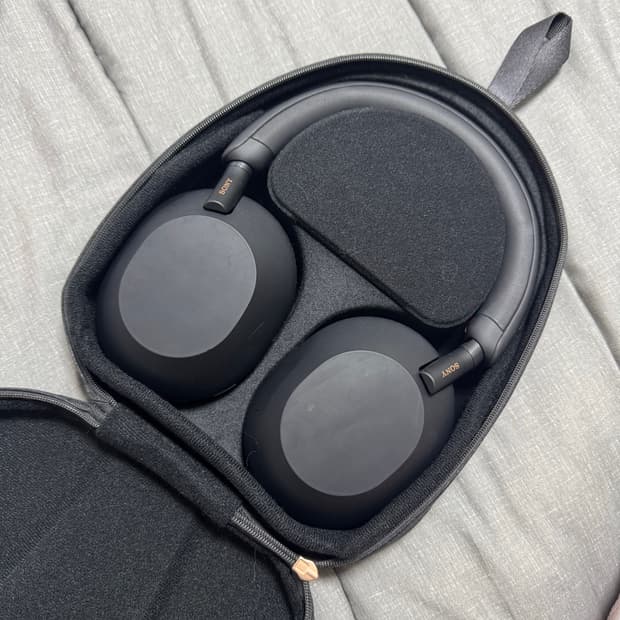 소니 헤드셋 WH-1000XM5 블랙