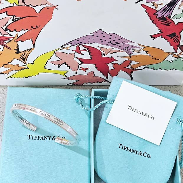 티파니앤코 1837 커프 팔찌 실버 [정품/영수증포함풀구성]