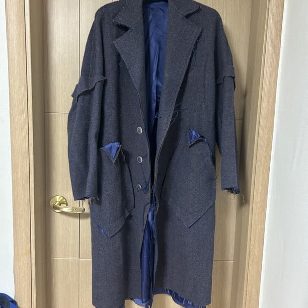 sulvam 19aw break over coat