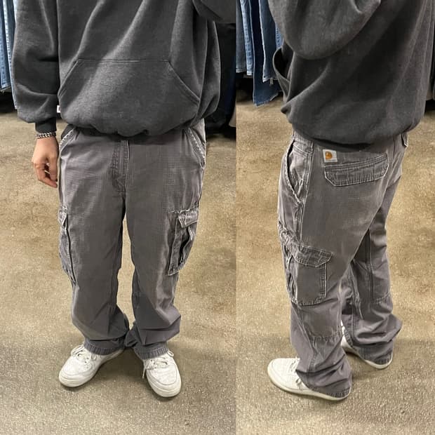 Carhartt 카고 워크 팬츠 (33“)