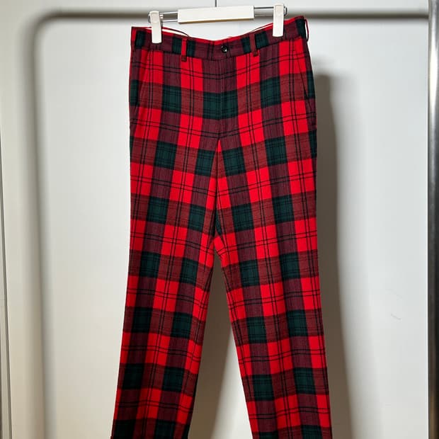 CDG Homme Plus Flannel Wool Pants