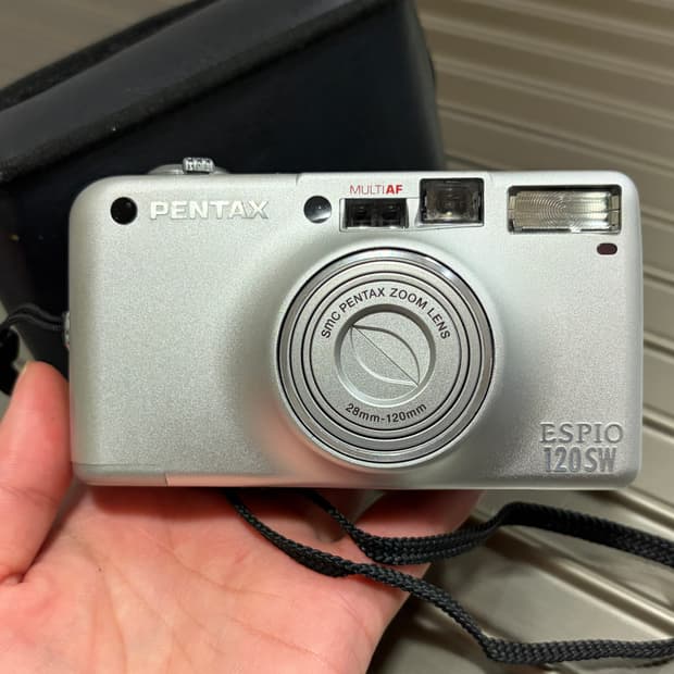 (작례O)Pentax Espio 120SW 자동 필름 카메라