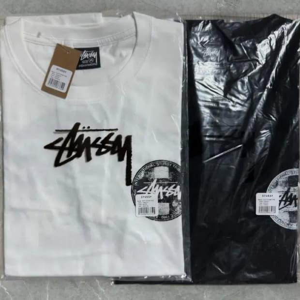 스투시 엽전 반팔티