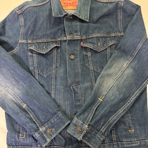 리바이스 청자켓