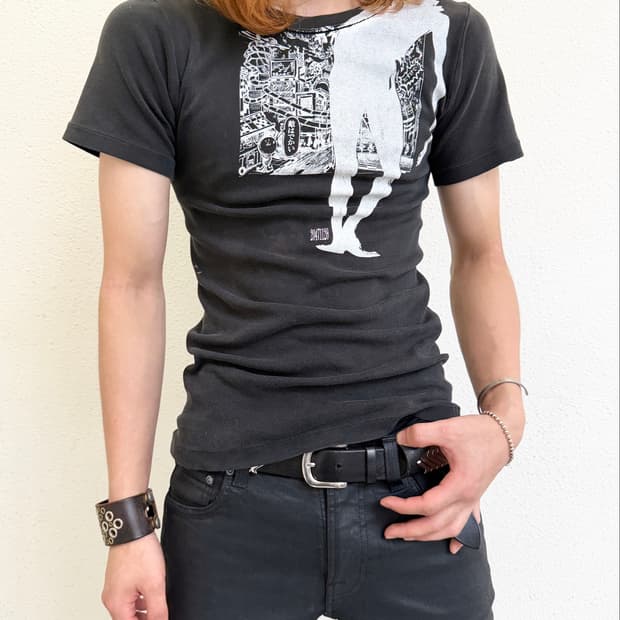 20471120 HYOMA Comic Overlay T-shirt