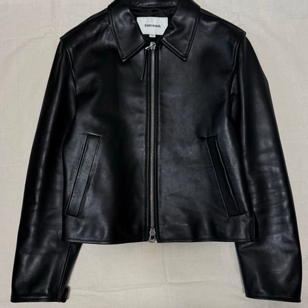 Tonywack 토니웩 카프 레더 자켓