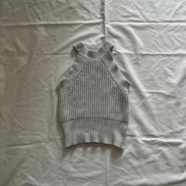 brandy melville 연보라 라벤더 터틀넥 니트 탑