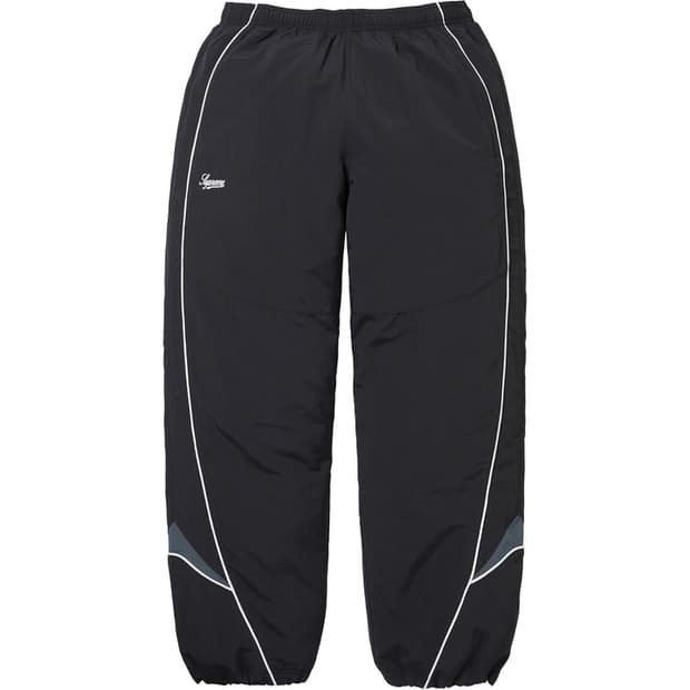 supreme contrast piping track pant