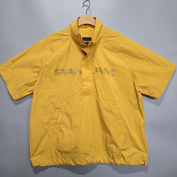 팬암(PAN AM) 반팔 포켓 아노락 바람막이 100