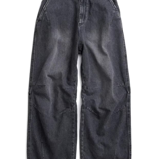 해칭룸x디키즈 스노우팬츠 워시드 블랙 3