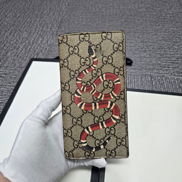 [특가][정품]구찌 스네이크 장지갑