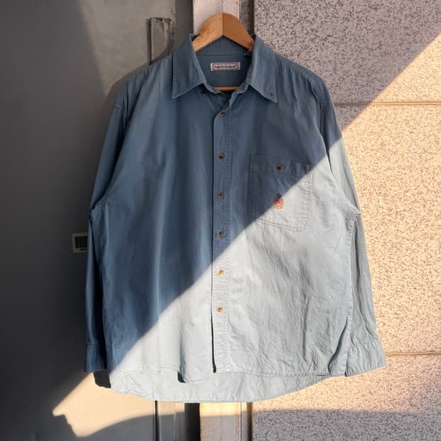 버글보이 크라운 포켓 코튼 셔츠