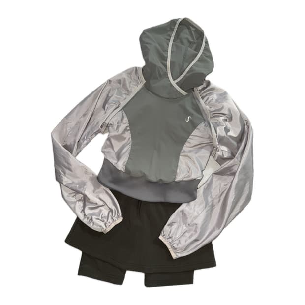 Ojos 투웨이 투웨이 후드 볼레로 / 고프코어 코디 / 코디세트