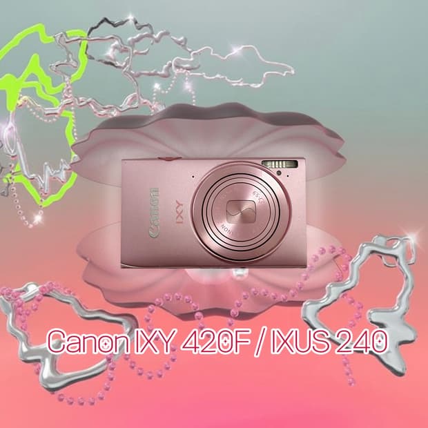 풀셋!) Canon IXY 420F IXUS 240 익시 익서스 핑크