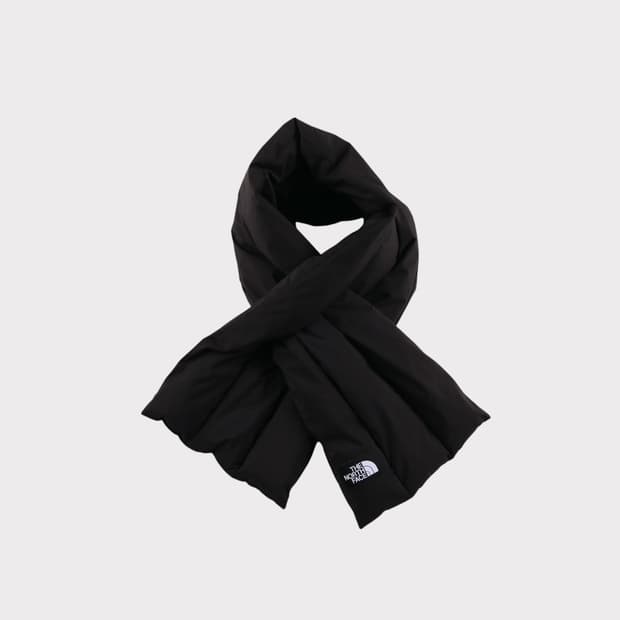 노스페이스 패딩 머플러