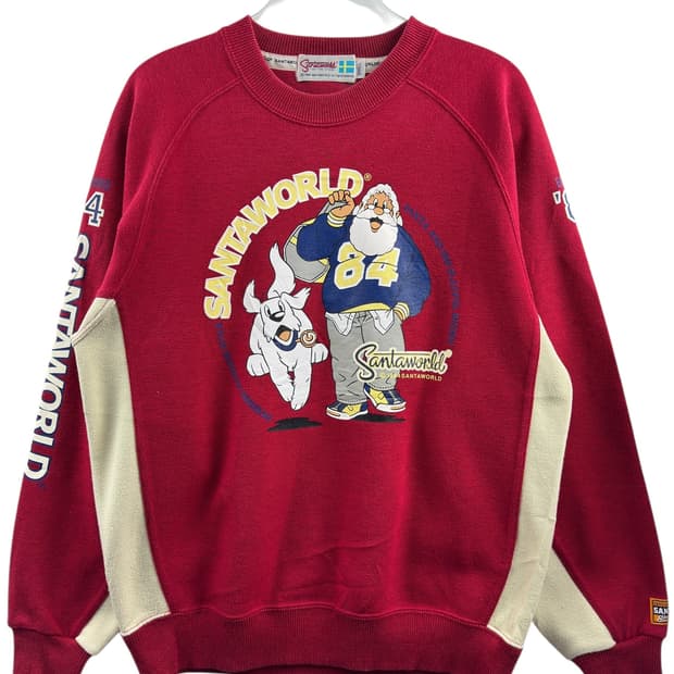 캡틴산타 레드베이지 맨투맨1334