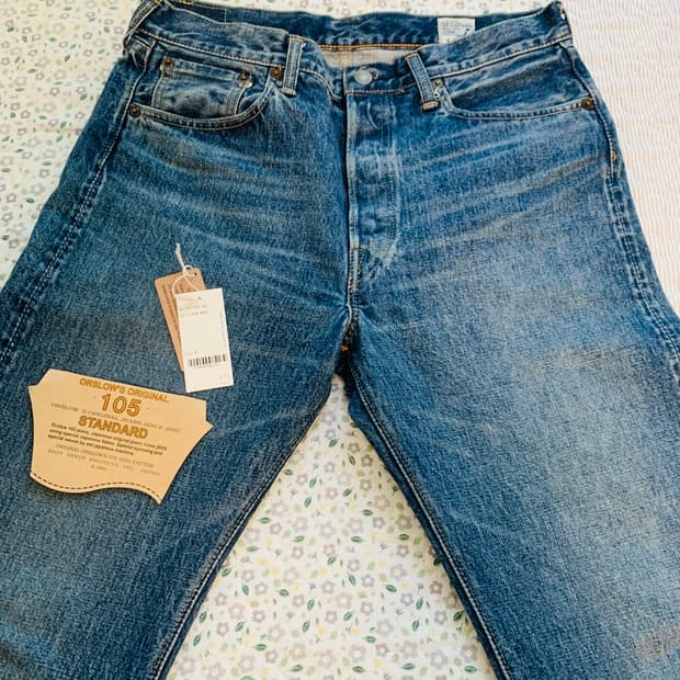[2] 급처 오어슬로우 105 2years 스탠다드 셀비지 데님