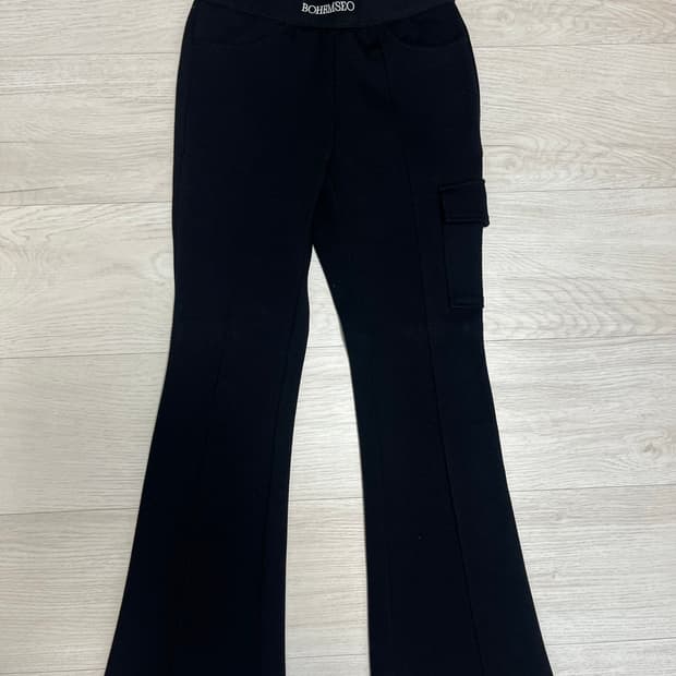 보헤미안서울 자카드 밴딩 포켓 팬츠