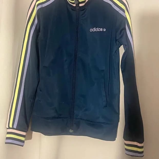 아디다스 네오 트랙탑 네이비 3선