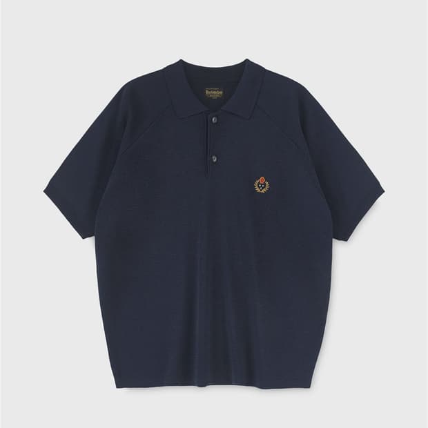 (L) 헤리티지플로스 CREST RAGLAN POLO SHIRT 