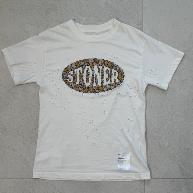 (XS) 새티스파이 모스테크 스토너 반팔 티셔츠