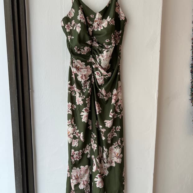 [M] 자라 플로럴 롱 원피스 ZARA DRESS