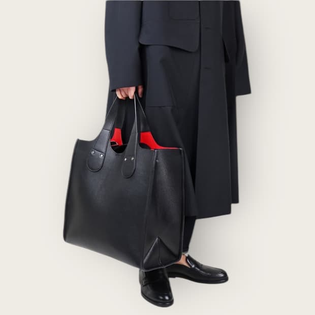 이얼즈어고 레더 2WAY 토트백 크로스백