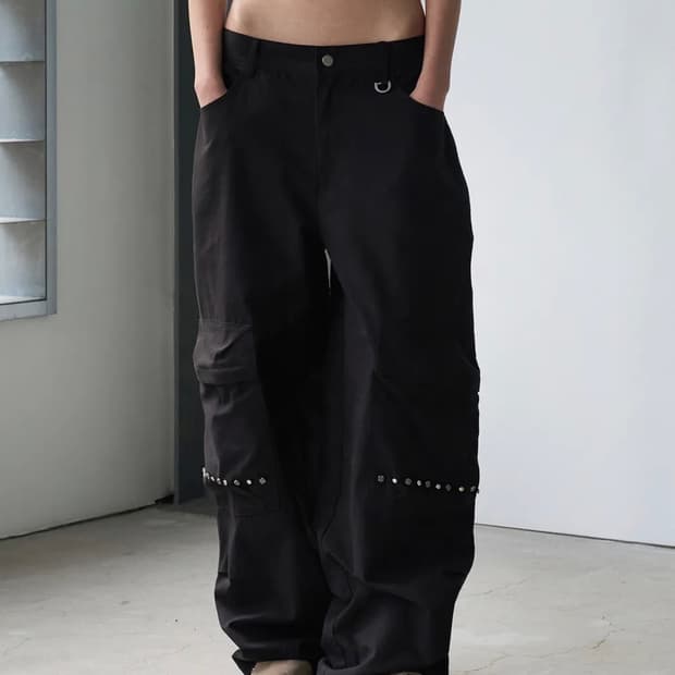 Rockcake 락케이크 Pocket Studded Pants