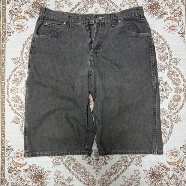 Dickies 블랙진 반바지 32